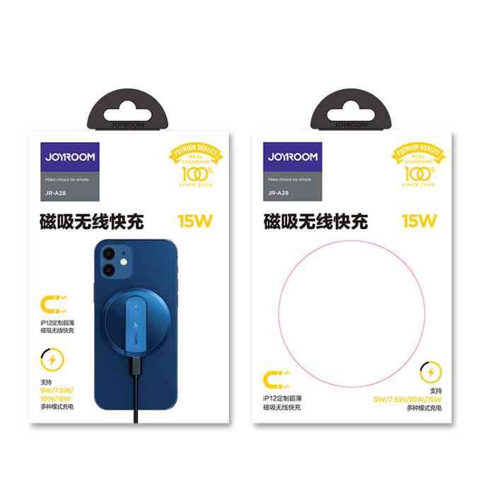 Joyroom JR-A28 Magsafe Ultra-Thin 15W Wireless Magnetic Charger